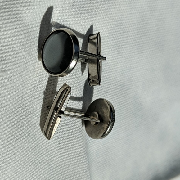 Vintage Men's Silver Cufflinks - Picture 5 of 8